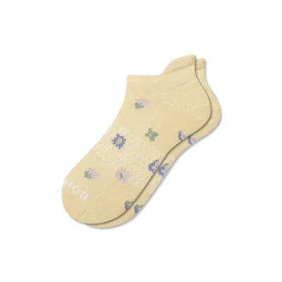 Bombas Garden Party Ankle Socks In Yellow