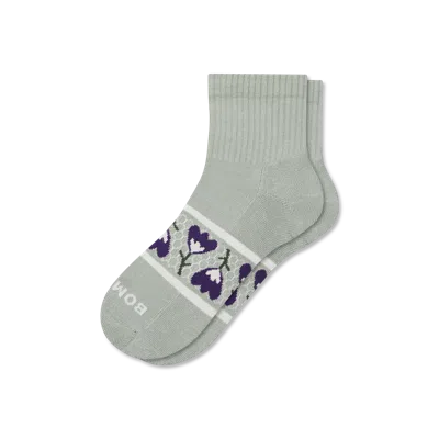 Bombas Garden Party Quarter Socks