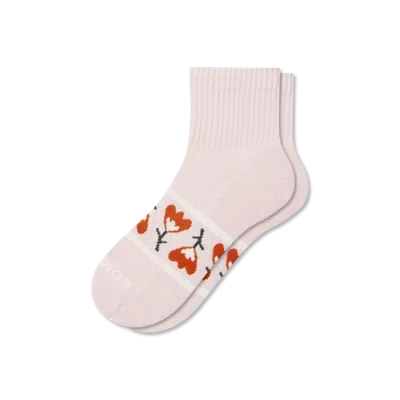 Bombas Garden Party Quarter Socks