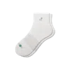 Bombas Garden Party Quarter Socks In Soft White Floral