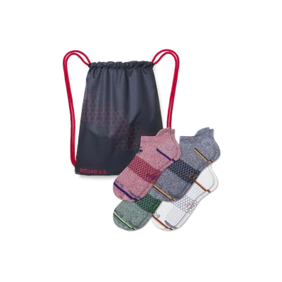 Bombas Golf Ankle Sock 4-pack Caddie