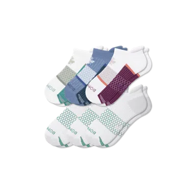 Bombas Golf Ankle Sock 6-pack In White Fjord Multi Mix