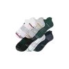 Bombas Golf Ankle Sock 6-pack In White Vivid Red Multi Mix