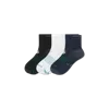 Bombas Golf Quarter Sock 3-pack In Mixed