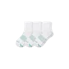 Bombas Golf Quarter Sock 3-pack In White
