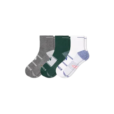 Bombas Golf Quarter Sock 3-pack In Multi