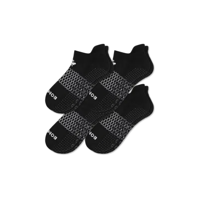 Bombas Gripper Ankle Sock 4-pack In Black White