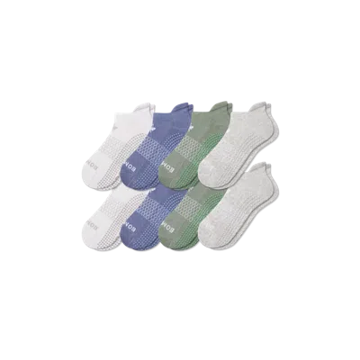 Bombas Gripper Ankle Sock 8-pack In Multi