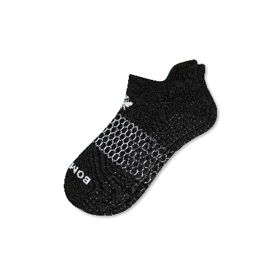 Bombas Gripper Ankle Socks In Black White