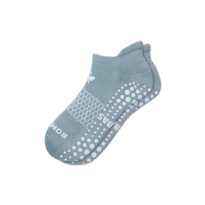 Bombas Gripper Ankle Socks In Fog Harbor