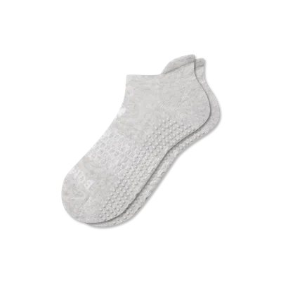 Bombas Gripper Ankle Socks In Gray