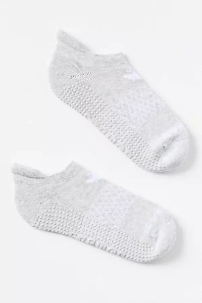 Bombas Gripper Ankle Socks In Gray
