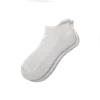Bombas Gripper Ankle Socks In Harbor Grey