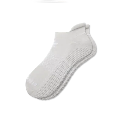 Bombas Gripper Ankle Socks In Harbor Grey