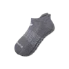 Bombas Gripper Ankle Socks In Haze Grey