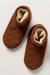 Bombas Gripper Bootie Slippers In Brown