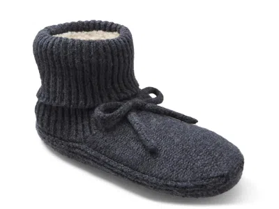 Bombas Gripper Bow Slipper In Gray