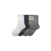 Bombas Gripper Half Calf Sock 4-pack In Harbor Navy Mix