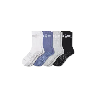 Bombas Gripper Half Calf Sock 4-pack In Multi