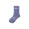 Bombas Gripper Half Calf Socks In Blue
