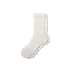 Bombas Gripper Half Calf Socks In Blush Sand