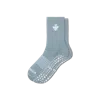 Bombas Gripper Half Calf Socks In Fog Harbor