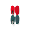 Bombas Gripper Slipper 2-pack In Forest Green Red Sky
