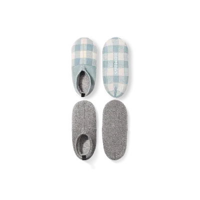 Bombas Gripper Slipper 2-pack In Fog Harbor X Grey