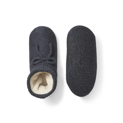 Bombas Gripper Slipper Bootie In Animal Print