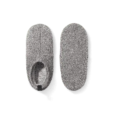 Bombas Gripper Slipper In Medium Grey Heather