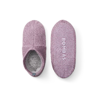 Bombas Gripper Slipper In Purple Ochre