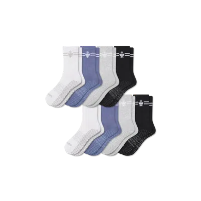 Bombas Grippers Half Calf Sock 8-pack In Multi