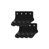 Bombas Grippers Half Calf Sock 8-pack In Black Mix