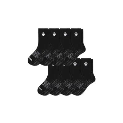 Bombas Grippers Half Calf Sock 8-pack In Black Mix
