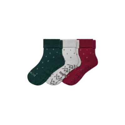 Bombas Grippy House Sock 3-pack In Multi