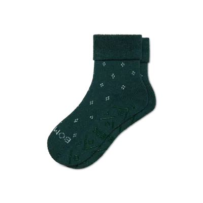 Bombas Grippy House Socks In Green