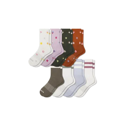 Bombas Half Calf Sock 8-pack In Multi