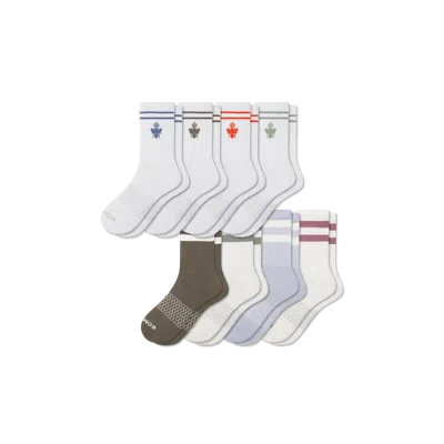Bombas Half Calf Sock 8-pack In Multi