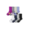 Bombas Half Calf Sock 8-pack In Pink Blue Mix