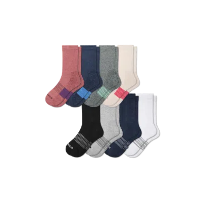 Bombas Half Calf Sock 8-pack In Multi