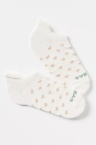 Bombas Heart Ankle Socks In White