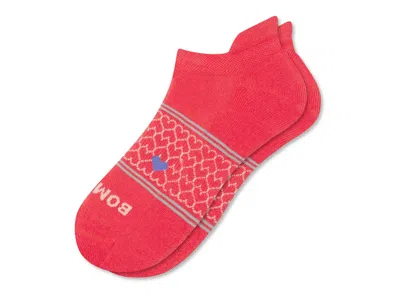 Bombas Hearts No Show Socks In Red