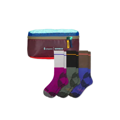 Bombas Hiking Performance Calf Sock 3-pack & Cotopaxi Fanny Pack