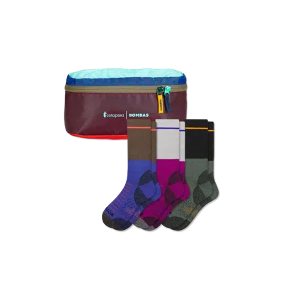 Bombas Hiking Performance Calf Sock 3-pack & Cotopaxi Fanny Pack