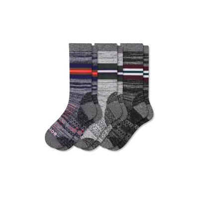 Bombas Hiking Performance Calf Sock 3-pack In Multi