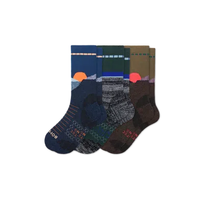Bombas Hiking Performance Calf Sock 3-pack