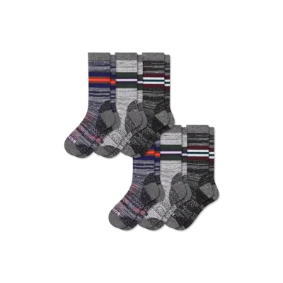 Bombas Hiking Performance Calf Sock 6-pack In Cosmic Mix