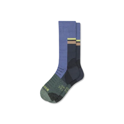 Bombas Hiking Performance Calf Socks In Blue