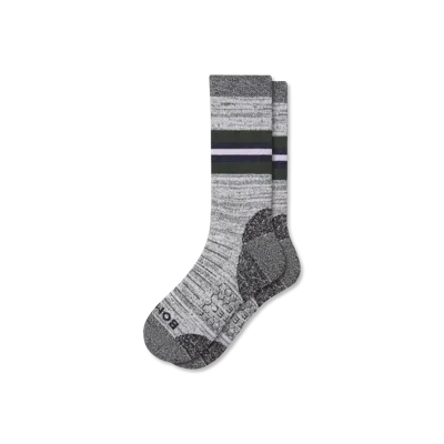 Bombas Hiking Performance Calf Socks In Dark Balsam
