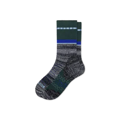 Bombas Hiking Performance Calf Socks In Midnight Forest